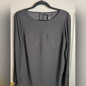 White House Black Market Elegant Black Top